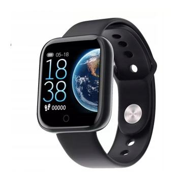 LCD pametna ura silikonska zapestnica Android in iOS L18 črna bluetoot