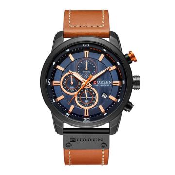 Moška ročna ura Curren Chronograph Black/Blue