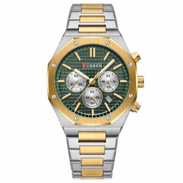 Moška ročna ura Curren Royal Gold/Green