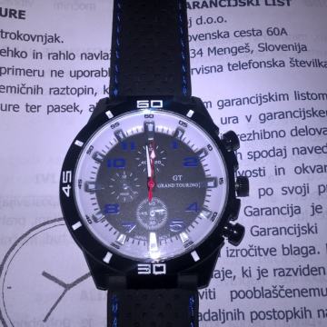MOŠKA ROČNA URA GT - GRAND TOURING