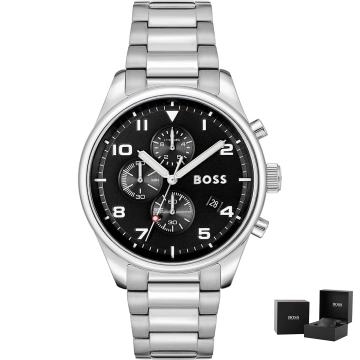 Moška ročna ura Hugo Boss Anthracite Chronograph 1514008