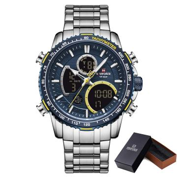 Moška ročna ura NaviForce Speedster Blue