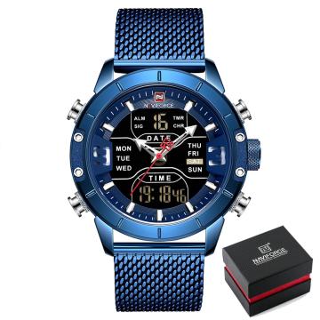 Moška ročna ura NaviForce Tough Guy Blue