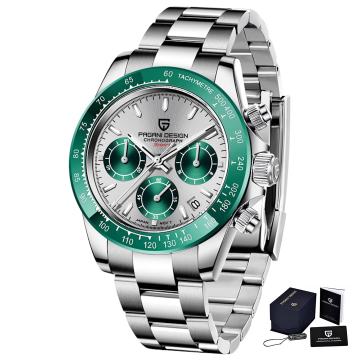 Moška ročna ura Pagani Design Sport Green
