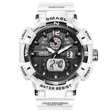 Moška ročna ura Smael S-shock GBT Evo White