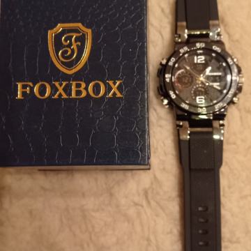 Moška ura Fox Box, nova, chronometer, črna, Ljubljana