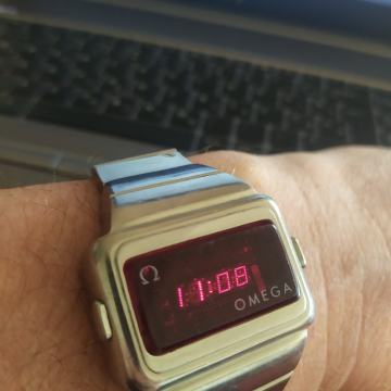 Omega TC2 Time Computer LED, vintage 1974
