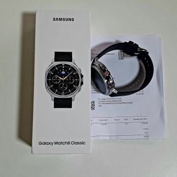 SAMSUNG GALAXY WATCH 8 CLASSIC - NOVA - RAČUN - GARANCIJA
