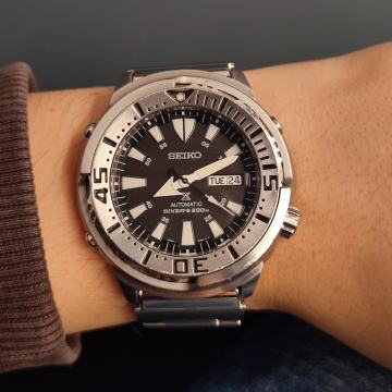 Seiko Prospex SRP637 Baby Tuna Monster avtomatska potapljaška ura