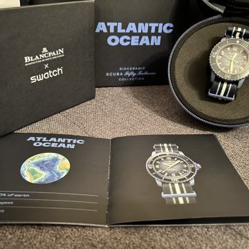 Swatch Blancpain Atlantic ocean / Atlanski ocean NOVA ura