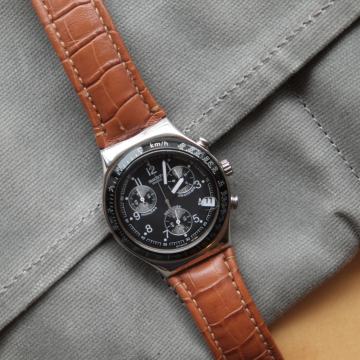 Swatch Irony Dark Phoenix Chronograph