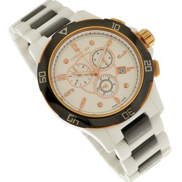 SWISS MADE moška ročna ura CERRUTI KERAMIK nv 750 eur