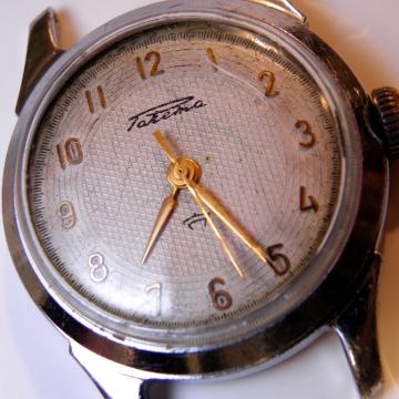 Vintage ruska Raketa, moška ročna ura na navijanje, deluje