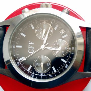 GFF Seiko, moška ročna ura, kronograf, 37mm