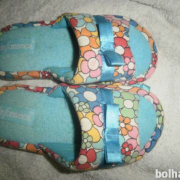 Dekliški natikači-rožnati copati,DEFONSECA,vel.27-28