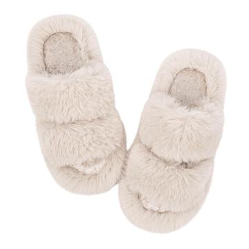 Ženski puhasti copati – mehki, topli in udobni (beli ali črni)