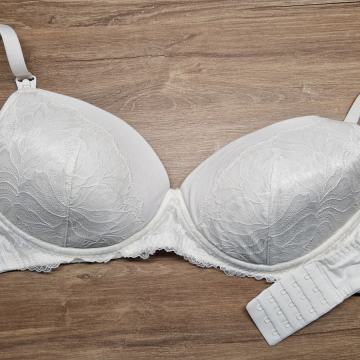 DORINA-EUNOIA - Podložen modrček za dojenje (mlečno bel)