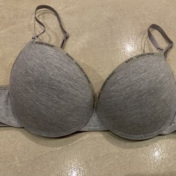 Push up NEDRČEK Beti Underware, melirano siva, modrček - vel. L/65A