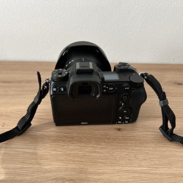 Nikon Z6 + adapter + 2 objektiva