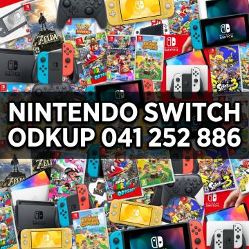 Odkup Nintendo Switch - gotovina takoj - 041 252 886
