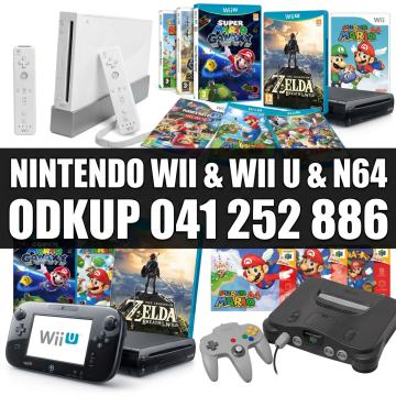 Odkup Nintendo Wii - gotovina takoj - 041 252 886