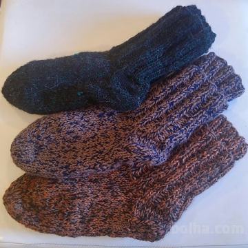 Ročno pletene nogavice