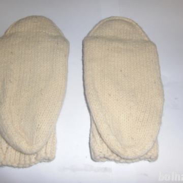 VOLNENE NOGAVICE OVČJA VOLNA - ROČNO PLETENE-