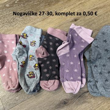 Nogavice v velikostih 23-36 in 27-30
