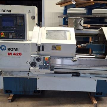 ROMI M420 – CNC / ciklična stružnica