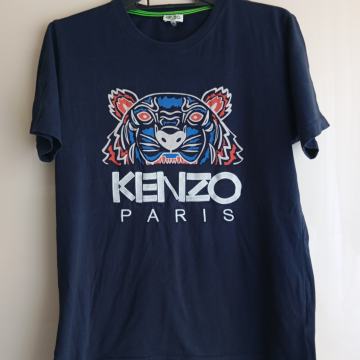 KENZO ORIGINAL MODRA MAJCA XL