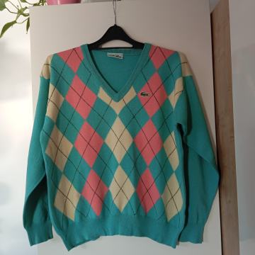 LACOSTE TURKIZNO KARO PULOVER XL