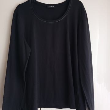 TAIFUN ČRNA VISKOZNA MAJCA 44