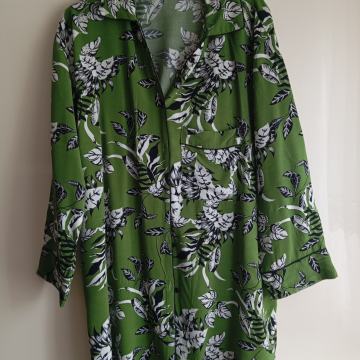 ZELENO PISANA VISKOZNA SRAJCA 44