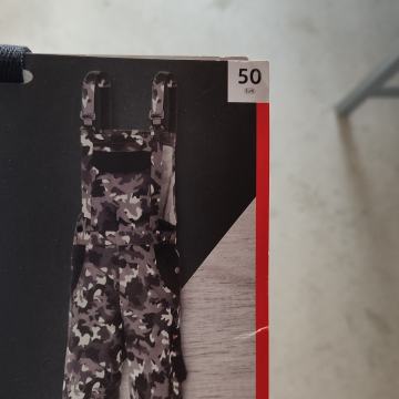 Delovne hlače z naramnicami