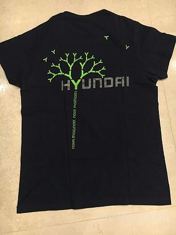 MAJICA kratek rokav Russel HYUNDAI, temno modra, moška/ženska M, NOVO