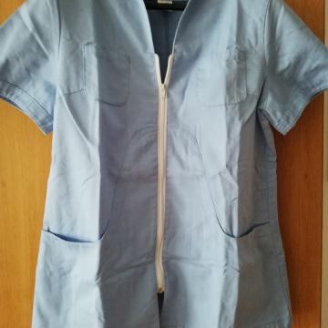 modra delovna tunika št. 46