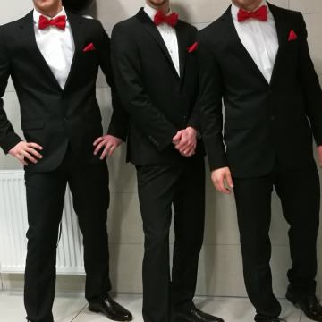 MOŠKA OBLEKA, črna