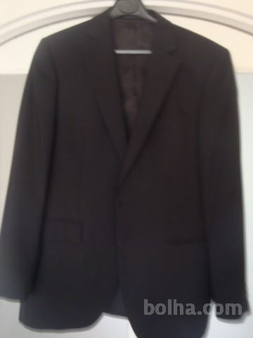 moški skunjič Carl Gross, stev. 48, črn, strižena volna