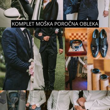 MOŠKA POROČNA OBLEKA
