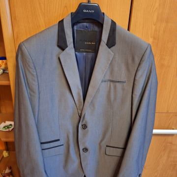 TEMNO SIVI SUKNJIČ ŠTEVILKA 50, BLACK TAG ZARA MAN