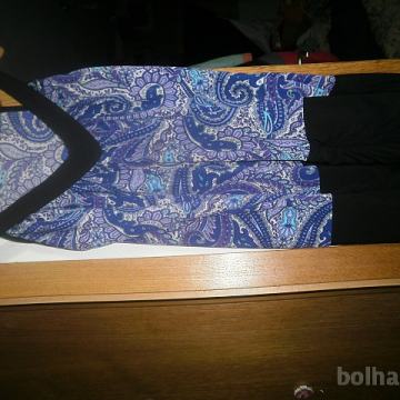 Nosečniška tunika ORSAY, vijola z vzorci, poletna, vel.L