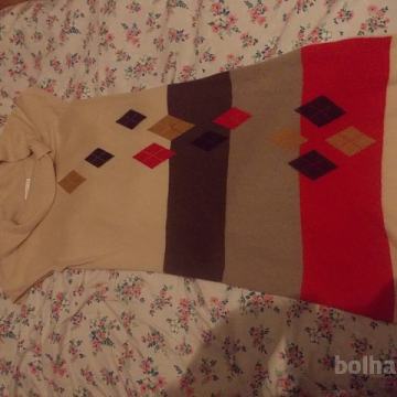 Nosečniška tunika z vzorci PROMOD vel.34, pomladna-poletna