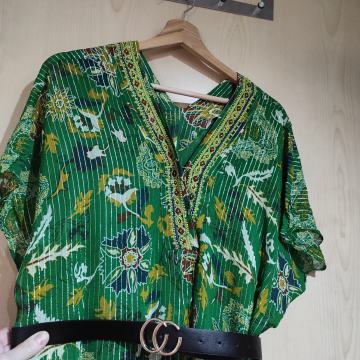 Zelena obleka Zara S/M
