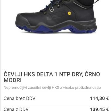 Čevlji HKS DELTA št. 42