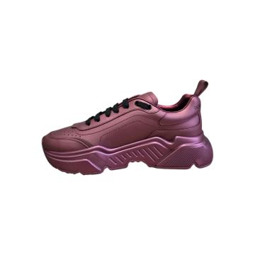 (10.1) Usnjene superge Dolce & Gabbana DAYMASTER Metallic Bordeaux 7