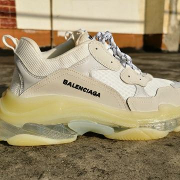 Balenciaga Triple S - Beli čevlji