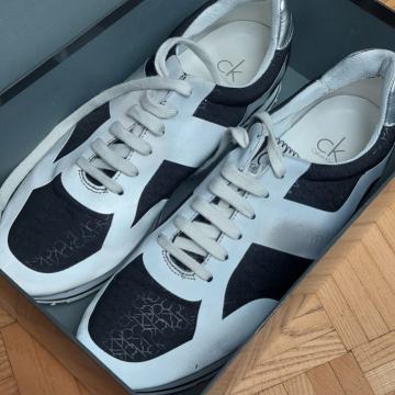 CK Calvin Klein moske superge, belocrne