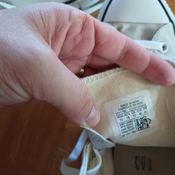 Converse all star svetlo sive st.45
