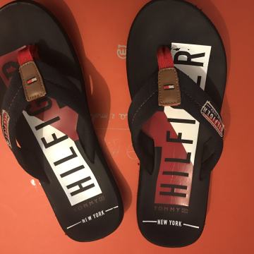 Japonke japonki natikači Tommy Hilfiger Midnight original št.44