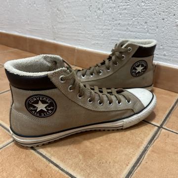 Superge zimske, usnjene All Star Converse št. 46,5